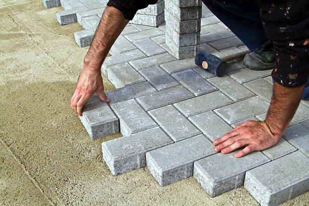 Permeable Paver Driveway in Wendover, UT